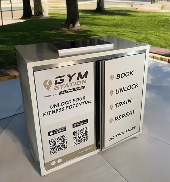 GymStation Facility - Desktop View