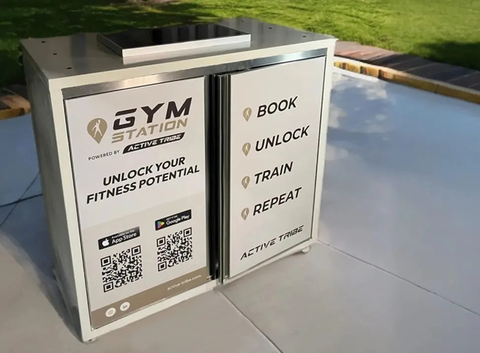 GymStation Location Map - Tablet View